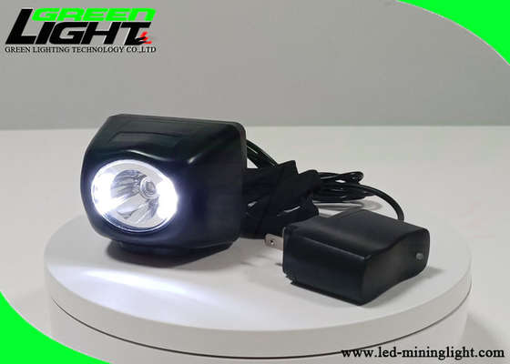4000 LUX Cordless Mining Lights 4.5Ah بطارية قابلة لإعادة الشحن مع حبل أمان لحفر عمال المناجم