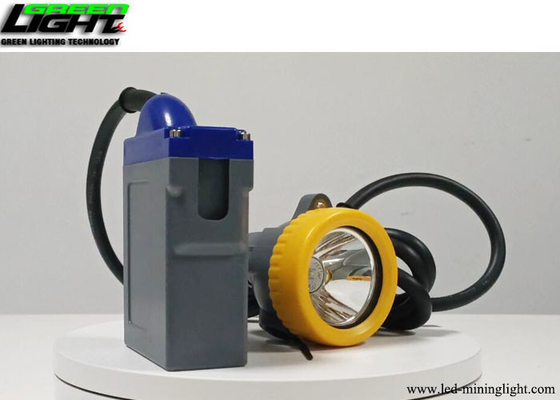 النقش بالليزر LOGO Miners Cap Lamp 15000lux Flame Resistant IP68 with Cable
