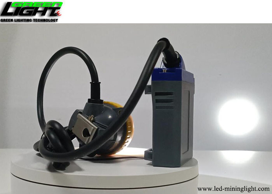 النقش بالليزر LOGO Miners Cap Lamp 15000lux Flame Resistant IP68 with Cable