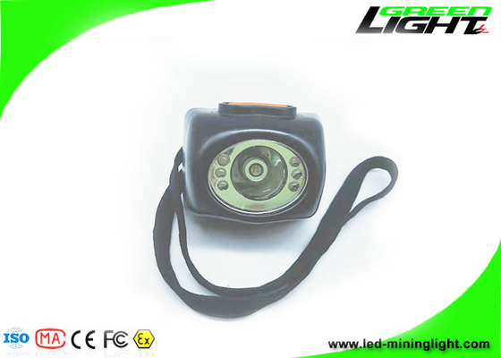 IP68 مقاوم للماء 8000lux شاشة رقمية مينر كشافات قابلة لإعادة الشحن 221lum 15 ساعة وقت عمل طويل