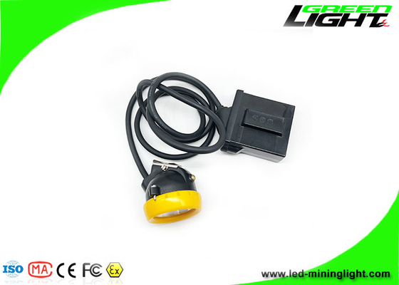 10000 Lux 216 Lum LED Mining Light بطارية ليثيوم أيون 16 ساعة تدوم طويلاً للتعدين تحت الأرض