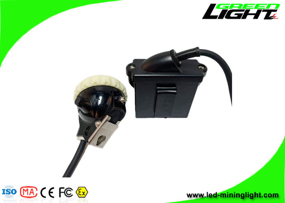 10000 Lux Mining Hard Hat Lights 6600mAh مصابيح غطاء التعدين قابلة لإعادة الشحن
