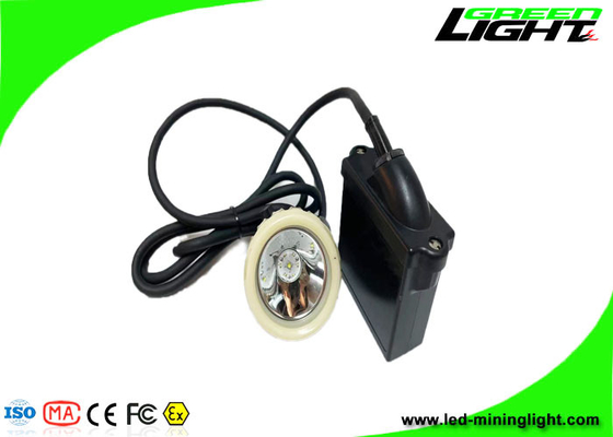 10000 Lux Mining Hard Hat Lights 6600mAh مصابيح غطاء التعدين قابلة لإعادة الشحن