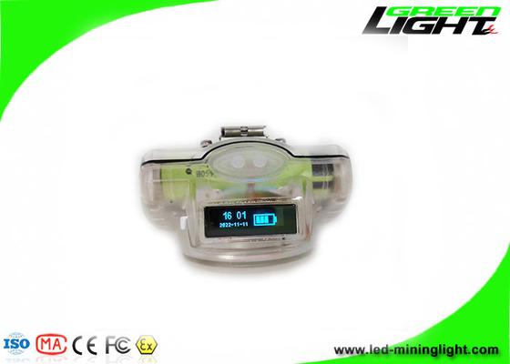 مصباح التعدين LED المحمول 6.8Ah شاشة OLED 13000 لوكس ضد تأثير الشحن المغناطيسي USB