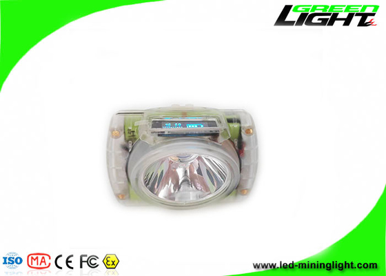 مصباح التعدين LED المحمول 6.8Ah شاشة OLED 13000 لوكس ضد تأثير الشحن المغناطيسي USB