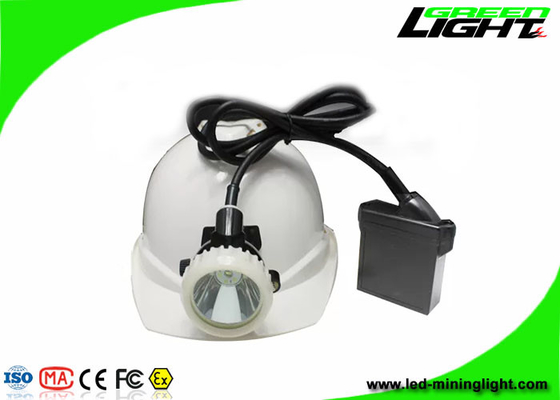 6.6Ah مقاوم للماء تحت الأرض أضواء التعدين LED المضادة للانفجار 10000lux PC البلاستيك IP67