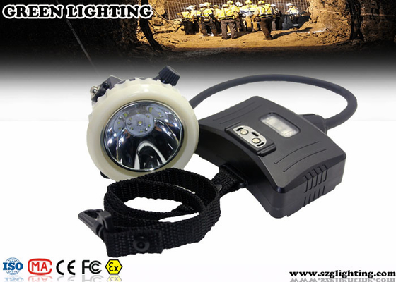3.7V IP67 CREE أضواء غطاء التعدين مع ضوء تحذير خلفي شهادة Atex