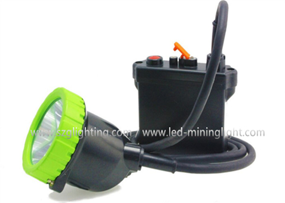 4.2V 5W كري أدى الإضاءة البيضاء IP67 CE ، أضواء غطاء التعدين شهادة EXIB II