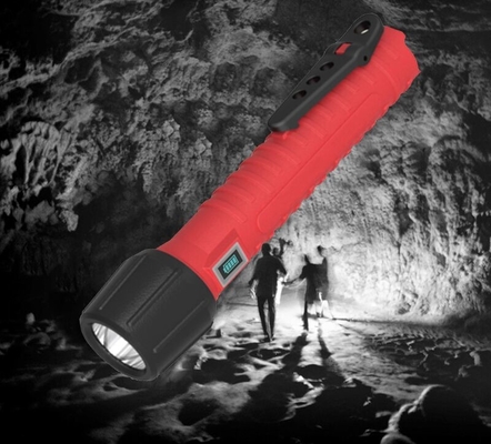 IP 68 مصباح شعلة قابل لإعادة الشحن ، 240 LuX Flashlight Explosion Proof