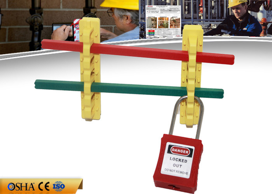 ZC-D17 Nylon PA Safety Group Lockout مع ملون وسهل الاستخدام