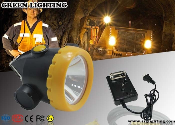 1W Safety Cree LED Mining Light مع 2.2Ah بطارية ليثيوم أيون قابلة لإعادة الشحن