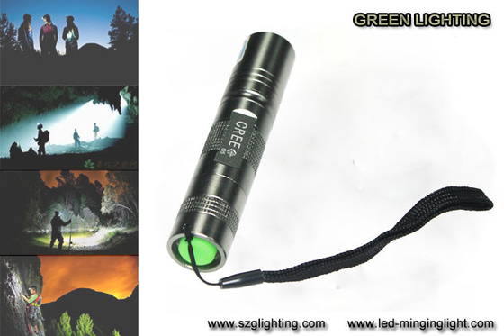 GL-F020 XML-T6 مصباح يدوي LED 10 وات 1200 لومن قابلة لإعادة الشحن قابلة للتعتيم