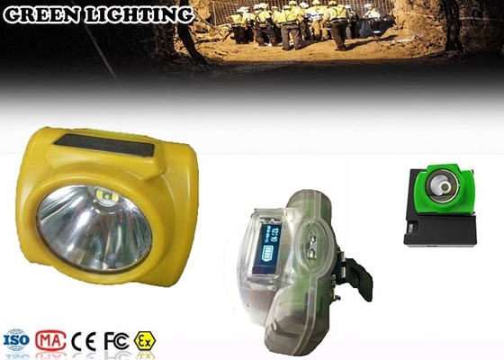IP68 3.1Ah LED كشافات قابلة للشحن مع شاشة OLED سطوع 6000 لوكس