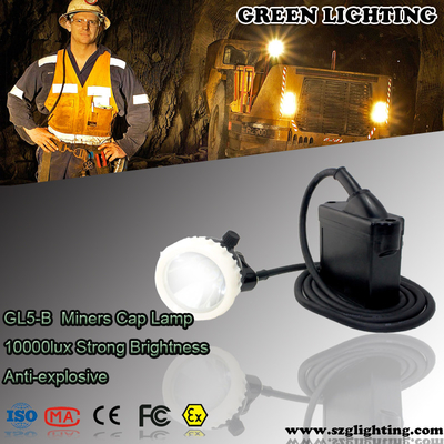 10000 LUX IP67 Cree LED المصابيح الأمامية ، المصباح القابل لإعادة الشحن مع التبديل المستدير