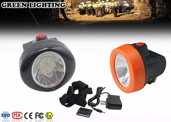 IP68 1W مصباح LED أمامي قابل لإعادة الشحن 2.8Ah بطارية 4000 لوكس سطوع