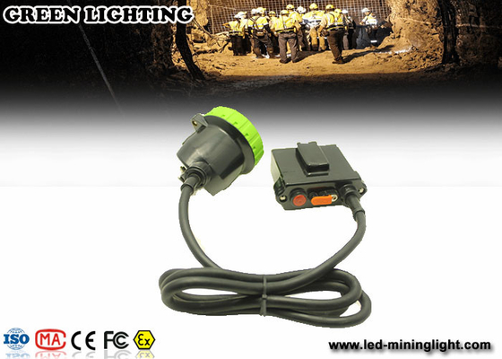 50000 Lux Opal Corded LED Mining Light Safety Hunting Miners Cap Lamp 11.2Ah Battery