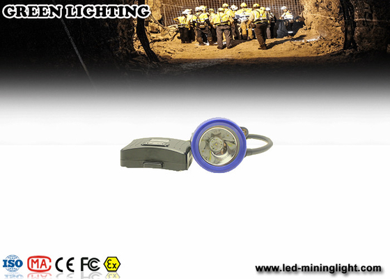 IP67 5.6ah ضوء التعدين LED شبه حبال PP Meterial 8000 لوكس سطوع قوي