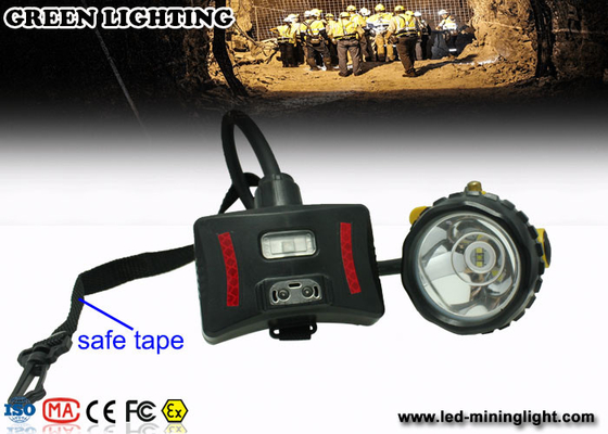 208 لوم أضواء غطاء التعدين المقاوم للماء ، مصباح التعدين LED Superbright CREE شعار مخصص