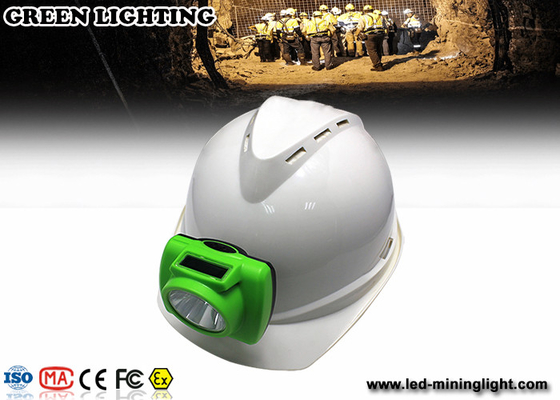 GLC-6A IP68 أمان مقاوم للماء يعمل بالبطارية LED غطاء التعدين 6000 لوكس 91lum
