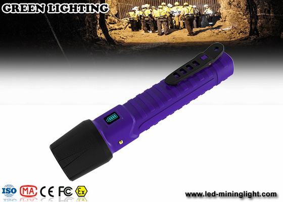 10W CREE مقاوم للانفجار مصباح يدوي تأثير المقاومة 3m وقت الإضاءة 22 ساعة