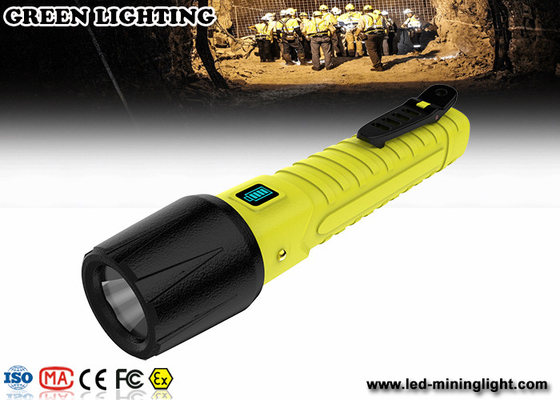 20000 Lux Super Brightness Proof Explosion Torch شاحن USB مغناطيسي مع OLED