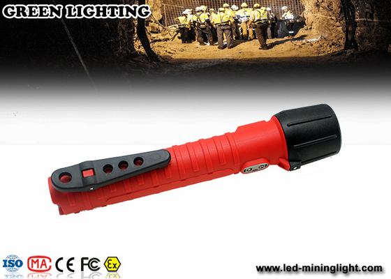 6Ah 3.7V مصباح يدوي exproof ، إضاءة Cree LED السابقة للإضاءة حسب الطلب