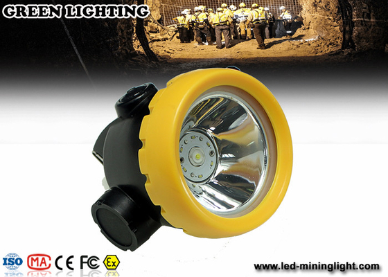 2.2Ah بطارية ليثيوم أضواء التعدين كاب ، CREE LED الإضاءة 171g مريحة