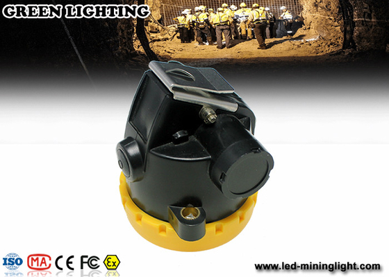 2.2Ah بطارية ليثيوم أضواء التعدين كاب ، CREE LED الإضاءة 171g مريحة
