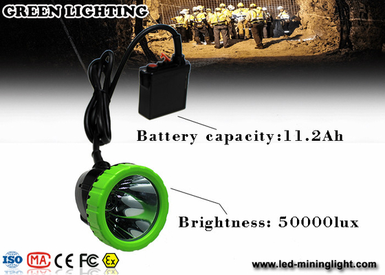 1500mA 3.7V قابلة للشحن LED كشافات التعدين مصباح السلامة IP67 للماء