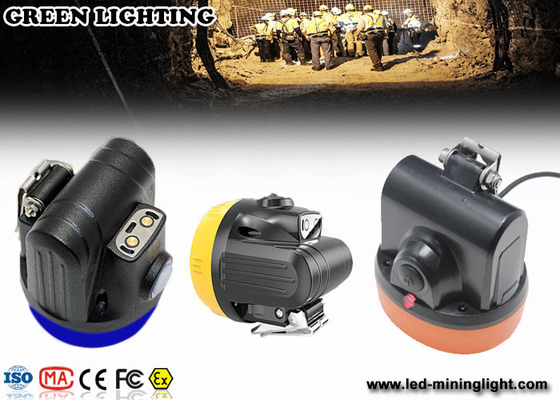 2.8Ah بطارية ليثيوم أيون IP68 LED كشافات للقبعات الصلبة مع خطاف فولاذي متحرك