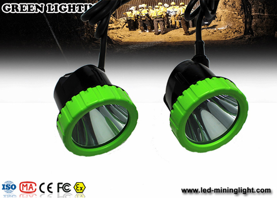 أكثر من 500 متر إضاءة نطاق التعدين تحت الأرض ، 3.7V 11.2Ah LED مصباح التعدين