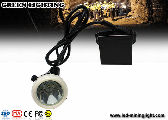 مصباح سقف LED للتعدين تحت الأرض مع بطارية ليثيوم 3.7V 6.6Ah ، مصباح أمامي للتعدين Cree LED