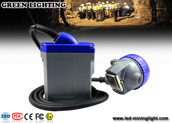 10000lux سطوع LED Mining Light مصباح عامل منجم الطوارئ مع بطارية 3.7V 6.6Ah