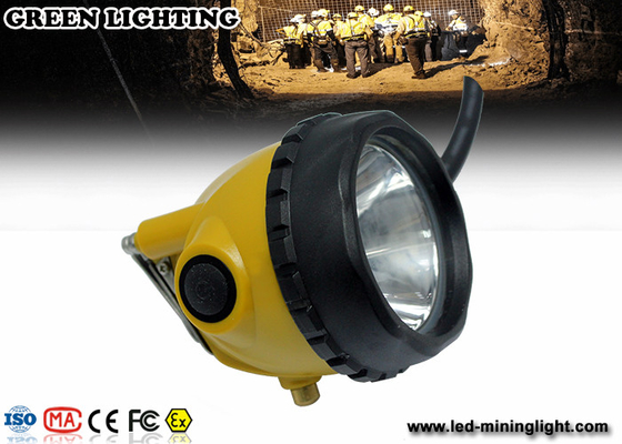 مصابيح غطاء التعدين LED مصباح غطاء عمال المناجم مع حزمة بطارية سامسونج 3.7V 10.4Ah