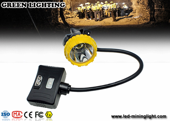 208lum 15000lux Mining Cap Lights عالية السطوع مصباح غطاء التعدين الفحم