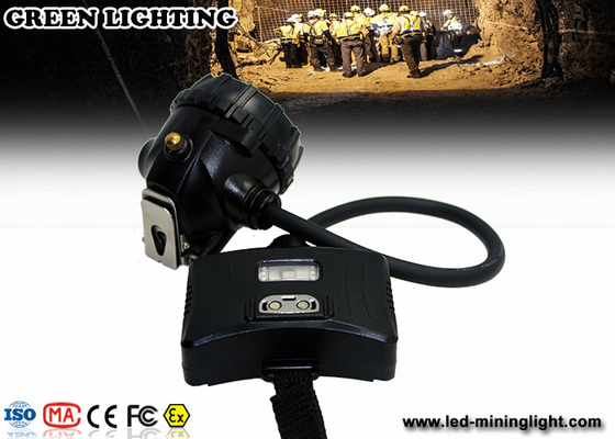 208lum 15000lux Mining Cap Lights عالية السطوع مصباح غطاء التعدين الفحم
