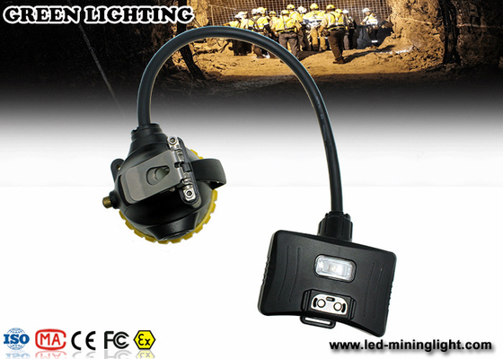 مصباح أمامي LED قابل لإعادة الشحن مقاوم للانفجار ، 208lum 15000lux Safety Miners Lights