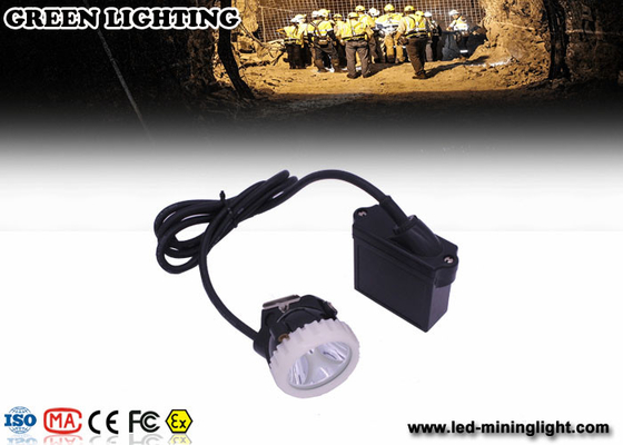مصباح التعدين LED القابل لإعادة الشحن ، المصباح ذو الغطاء المعتمد من مشا مع IP 67 مقاوم للماء