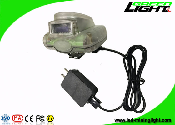 ضوء التعدين LED اللاسلكي IP68 عمال المناجم المصباح ذو القبعة الصلبة لسلامة أعمال المناجم تحت الأرض
