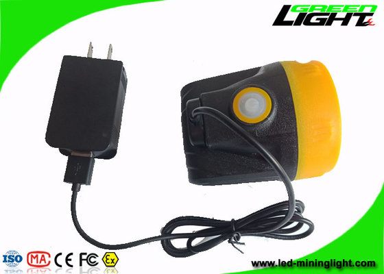 لاسلكي 1.1 وات Cree Led Mining Cap أضواء شاحن USB مع وقت إضاءة 15 ساعة