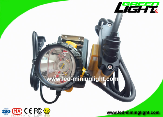 قابل لإعادة الشحن 3W Cree LED Mining Light Cap Lamp مع تحذير من انخفاض الطاقة