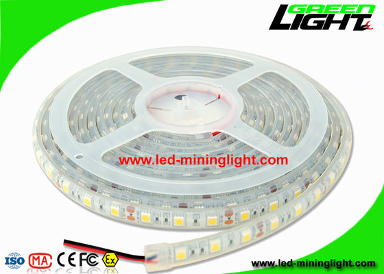 ماء SMD 5050 LED شريط مرن أضواء 5m أدى ضوء الشريط لأنفاق التعدين تحت الأرض