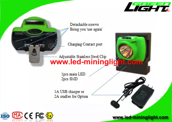6.8 آه أضواء LED ذات القبعة الصلبة عالية الأداء لنفق المناجم تحت الأرض