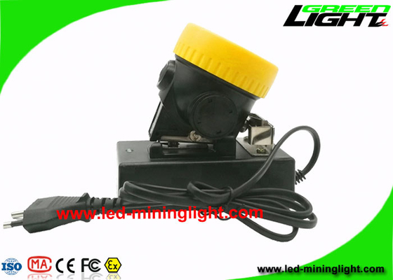 4000 Lux LED Mining Cap Lamp ، مهندس المواد البلاستيكية أضواء تعدين الفحم