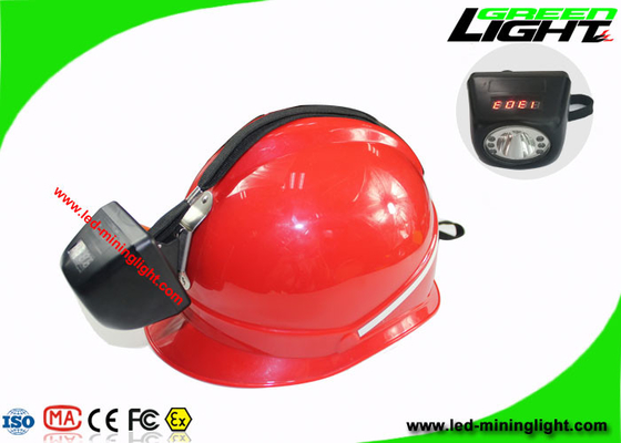 All In One LED Mining Light 8000 Lux اللون الأسود مع شاشة LCD رقمية
