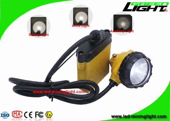SOS Safety Mining Hard Hat Lights 3W Power مع كأس مادة الألومنيوم