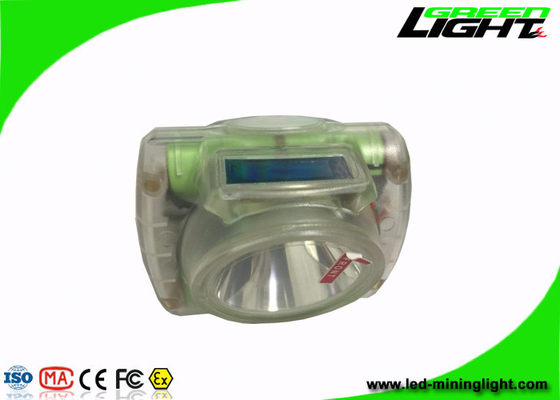 IP68 مقاوم للماء LED Mining Light سعة بطارية 6.4Ah مع لون شفاف