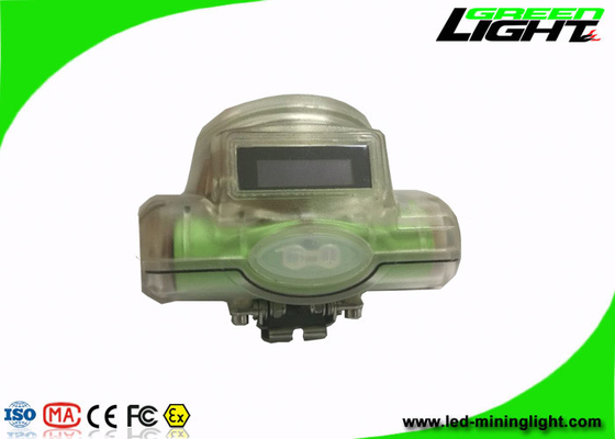 IP68 مقاوم للماء LED Mining Light سعة بطارية 6.4Ah مع لون شفاف