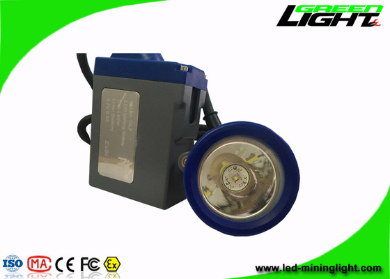كشافات LED قابلة لإعادة الشحن عالية الأمان ، مصباح التعدين LED مع غلاف أزرق ورمادي