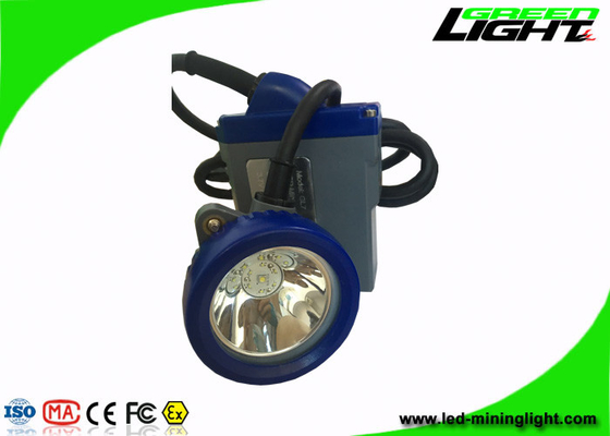 كشافات LED قابلة لإعادة الشحن عالية الأمان ، مصباح التعدين LED مع غلاف أزرق ورمادي